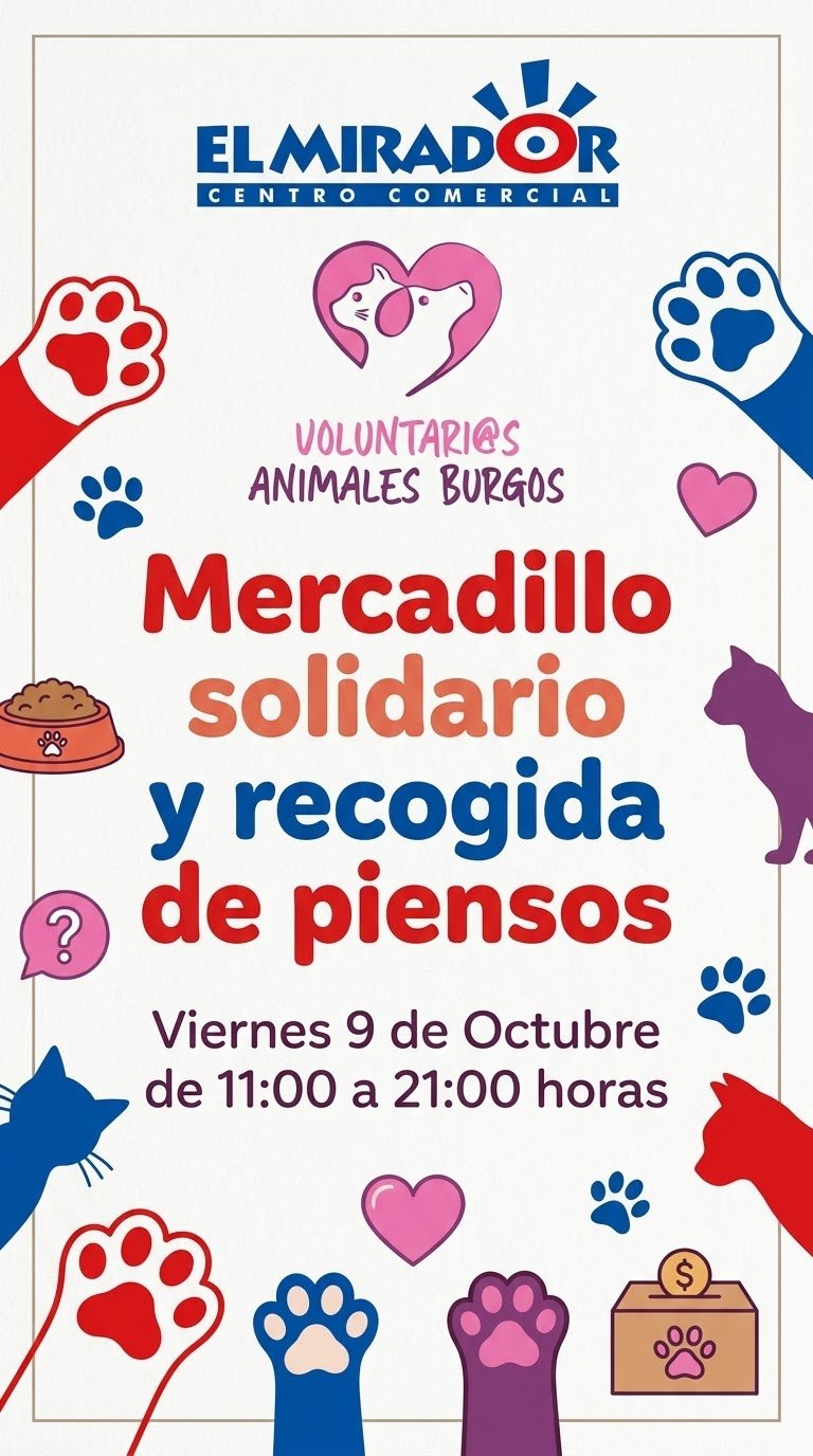 EVENTO SOLIDARIO 9Oct 🐶🐱